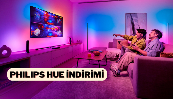 Yaşam alanınızın enerjisini artıracak Philips Hue ürünlerinde indirimler başladı