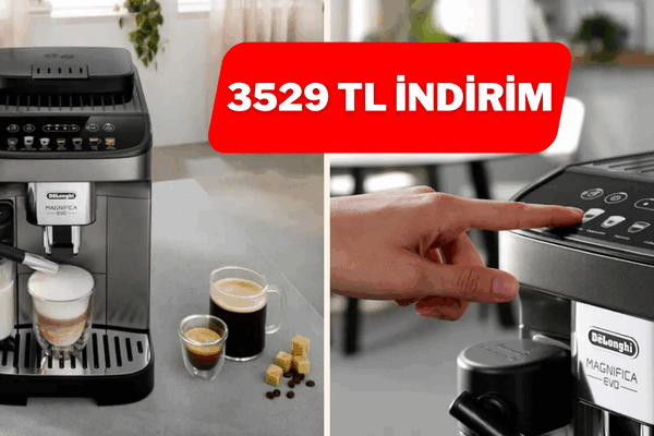 De’Longhi Magnifica EVO Espresso Makinesi indirime girdi